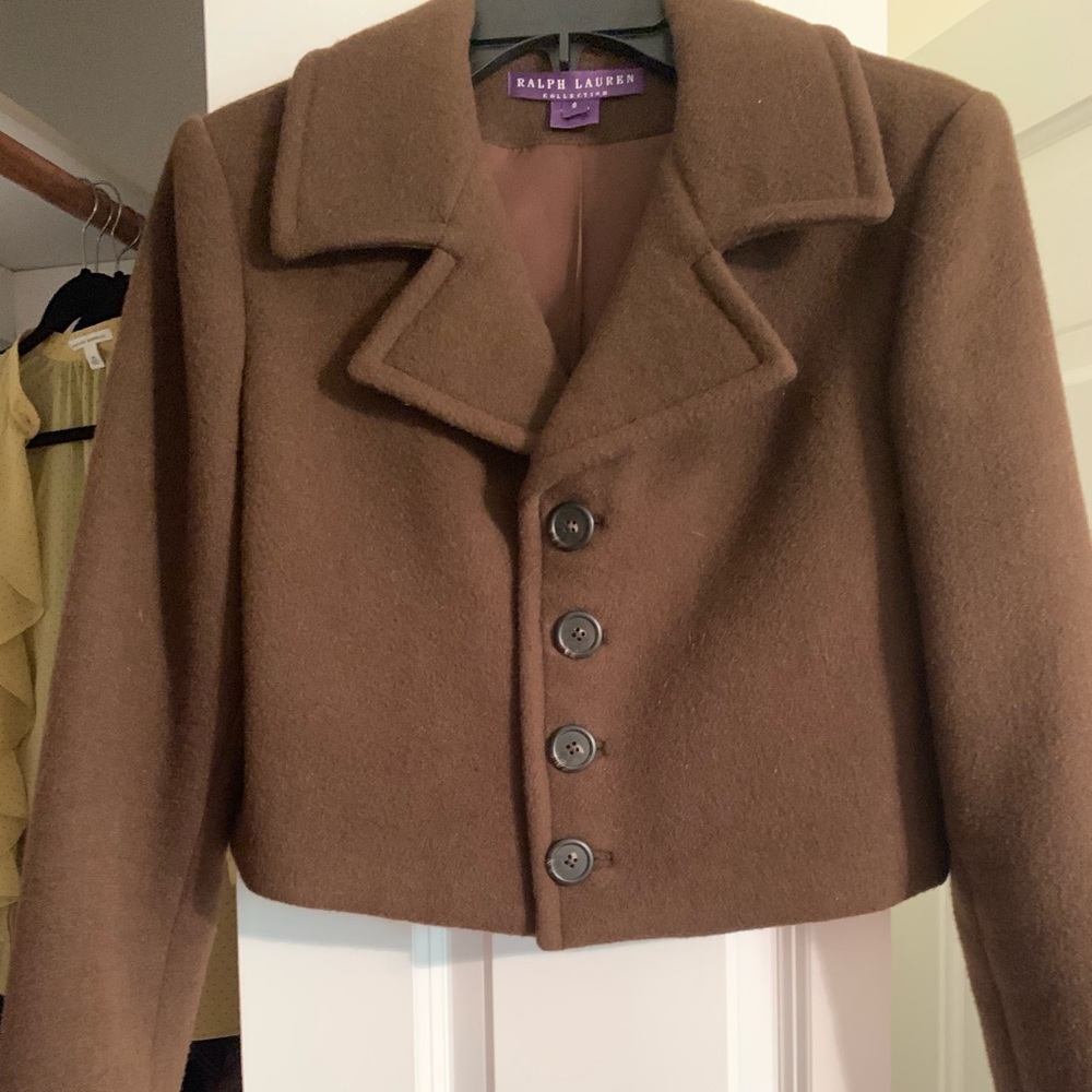 Ralph Lauren cashmere jacket size 8